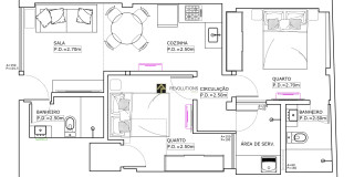 Casa 2 quartos Botafogo