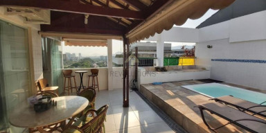 Cobertura Duplex 3 quartos Barra da Tijuca - Revolutions Imóveis