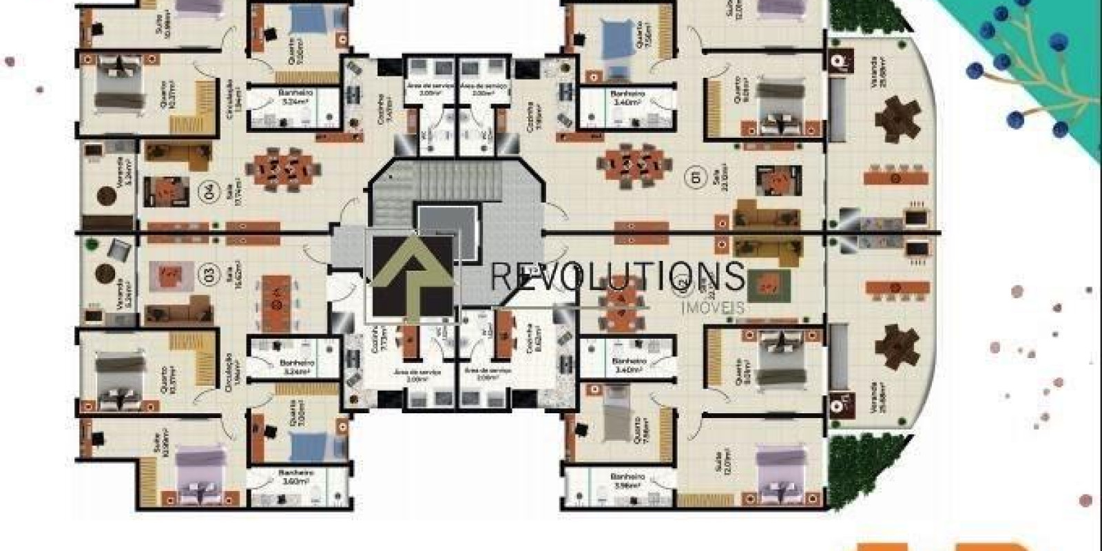 Apartamento 3 quartos Recreio dos Bandeirantes