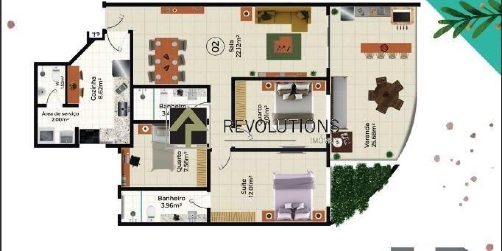 Apartamento 3 quartos Recreio dos Bandeirantes