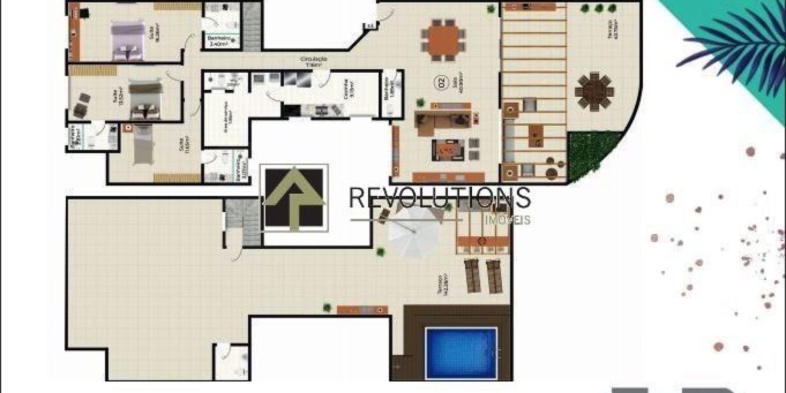 Apartamento 3 quartos Recreio dos Bandeirantes