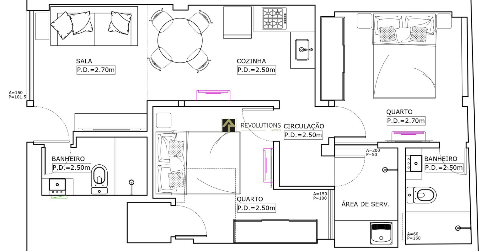 Casa 2 quartos Botafogo